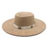 Vintage Tibetischer Zylinder Western Cowboyhut Sonnenhut Herren- und Damen-Ein-Wort-Oberteil Wildlederhut Ritterhut