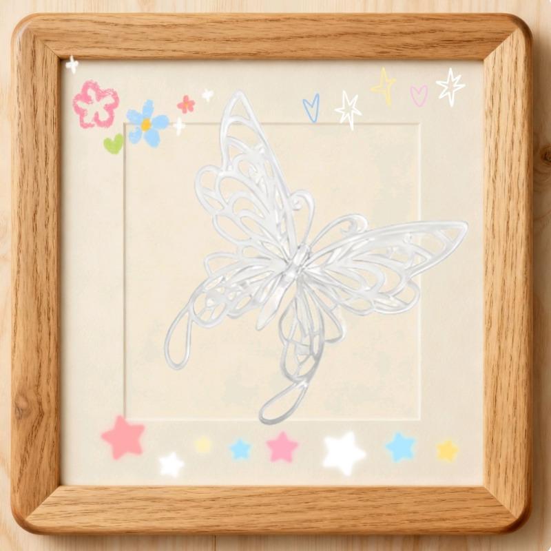 12Pcs/Set 3D Hollow Wall Stickers Butterflies Mirror Wall Art Party Wedding Decoration DIY Home Decor Stickers Fridge Wall Decal