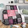 Happy Birthday Customize Your Name Blanket Warm Comfortable Soft Blanket For Chair Office Sofa Bed Sofa Office Camping Suitable For Gifting Relatives