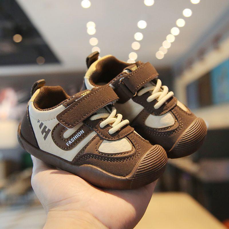 Baby Dexun Forrest Gump shoes spring and autumn new single shoes soft sole non-slip baby toddler shoes men's and women's sports shoes children