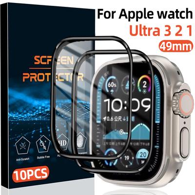 1-10Pcs HD Screen Protector for Apple Watch Ultra 3 2 1 49mm Anti-Scratch Protective Film for Iwatch Ultra 3 2 1 49mm Not Glass