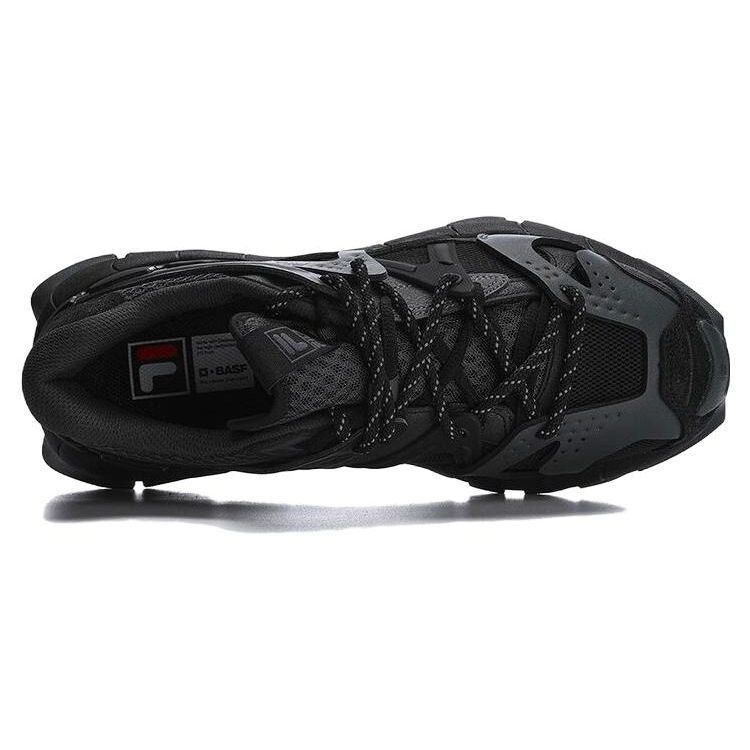 Fila Insetto Fabric Synthetic Leather Cow Split Leather Tpu Sports Low-Top Lifestyle Casual Shoes Men Sneaker Black F12M321103FBD