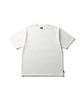 Snow Peak New Standard Back Printed Logo Short Off Size L T-Shirt NSD-TS-25AU004, Sleeve, Men's/Women's, White,