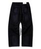 Sekeonmonollogeu Semi-Wide Velvet Texture Two-Tone Denim Pants [Indigo]_Sept070Indigo