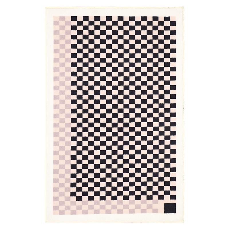 Modern Style Carpets for Living Room Large Area Bedroom Decor Plaid Carpet Thick Washable Lounge Floor Mat Fluffy Soft Study Rug