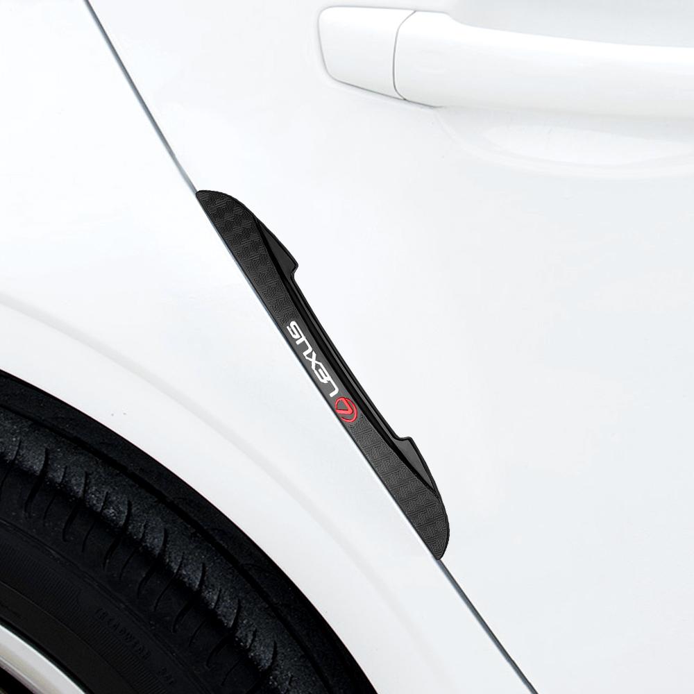 2026 Hot Interior Stickers 4pcs For Lexus F SPORT ES LS IS GS LC RC CT200h GS300 Car Door Edge Collision Prevention Bumper Strip