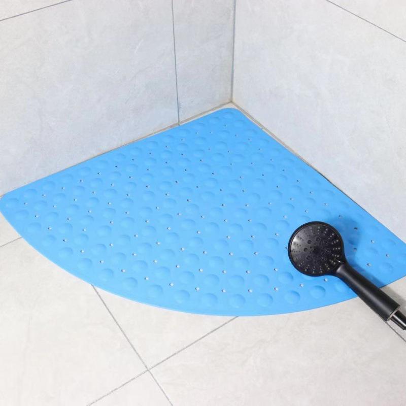 Fan-Shaped Anti-Slip Bathroom Massage Mat