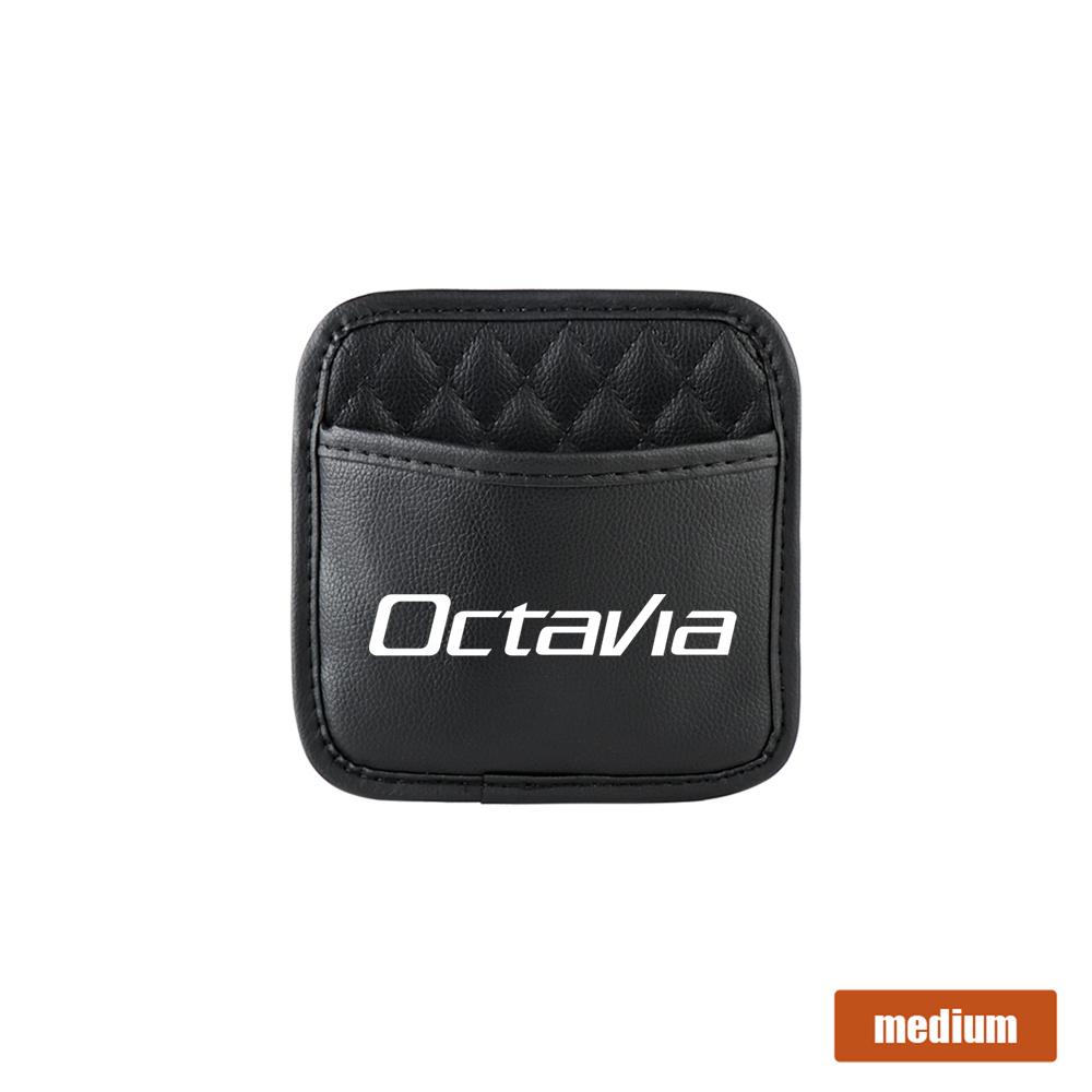 Car Storage Bags Seat Back Side Door Stowing Tidying Pocket For Skoda Octavia S Kodiaq Fabia Kamiq Karoq Rapid Scala Kami A7 VII