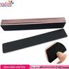 Black Rectangular Double-Sided Nail File for Manicure Trimming and Polishing