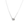Les Trésors De Lily [N6830] - Collier Argent 'Love' blanc (rhodié)