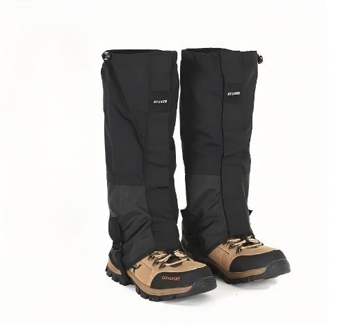1 Pair Waterproof Leg Covers Elastic Strap Long Tube Legs Protection Hiking Skiing Climbing Trouser Shoes Cover Durable Bandage
