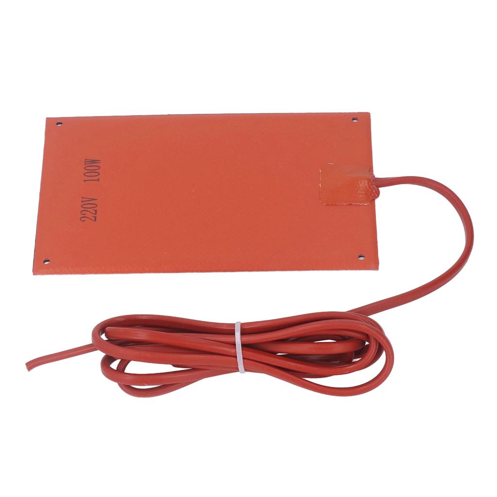 Oil Pan Heater Pad Replacement Engine Heating Plate Silicone Rubber for Cold Weather 220V 100W