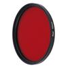 Threaded Camera Lens Filter Full Red Color Filter Optical Glass for Nikon Camera Lens62mm