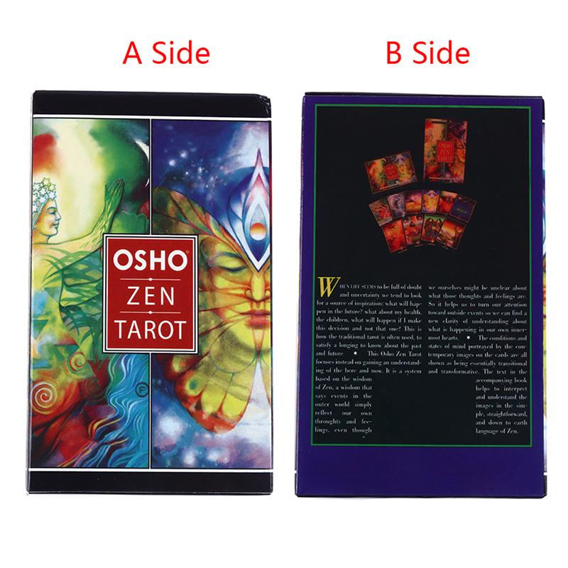 Osho Zen Tarotové karty Proroctví Věštění Deck Rodinná párty desková hra pro začátečníky