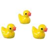 Tiny Resin Duck 50pcs/lot Cute Mini Duck for Micro Landscape DIY Dollhouse