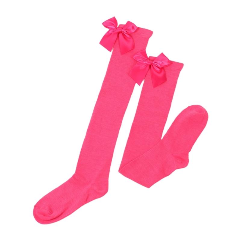 Cute Bow Boot Sock Leg Warmer High Sock for Daily Wear Cosplay Thigh High Sock Over the Knee High Boot Stocking Leg Warm