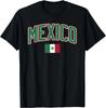 100% Cotton Unisex Mexico Flag Mexican Hispanic Siesta Pride Vintage T-Shirt