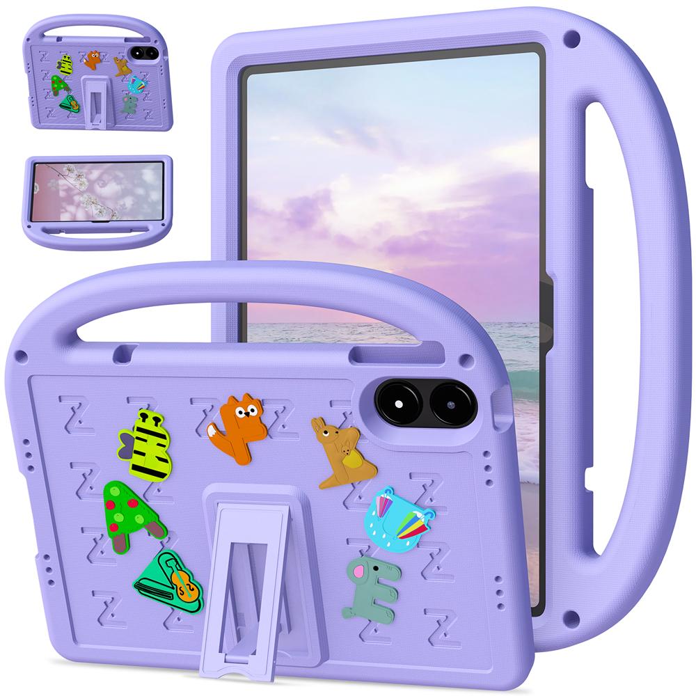 Tragbare Cartoon-Tablet-Hüllen für Kinder für Samsung Tab A9 Plus und Xiaomi Poco Pad M1 7/7Pro Redmi Pad 2 Pro SE Hülle Fundas Stoßfestes EVA+PC Ständer