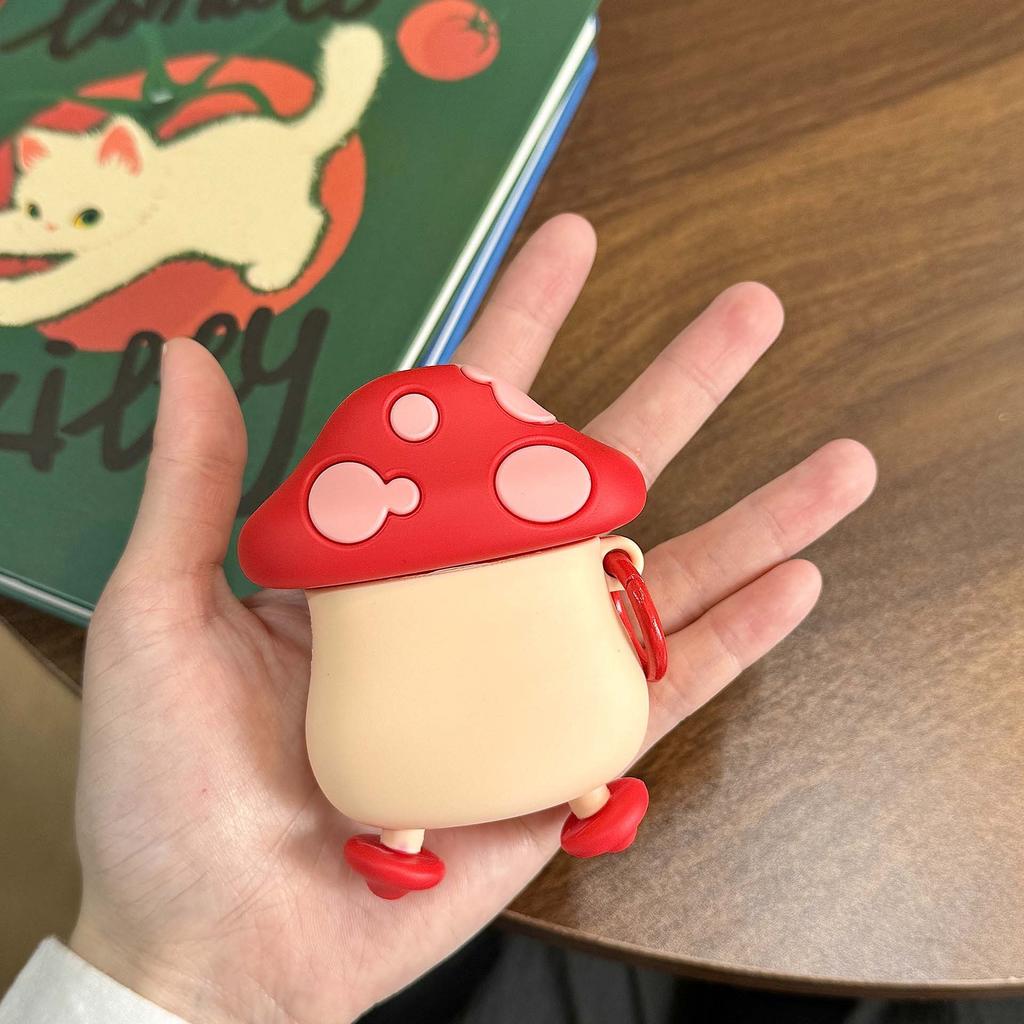 Labyrinth rice walking mushroom AirPods Pro apple bluetooth headset case 1/1/1 generation cartoon protective case