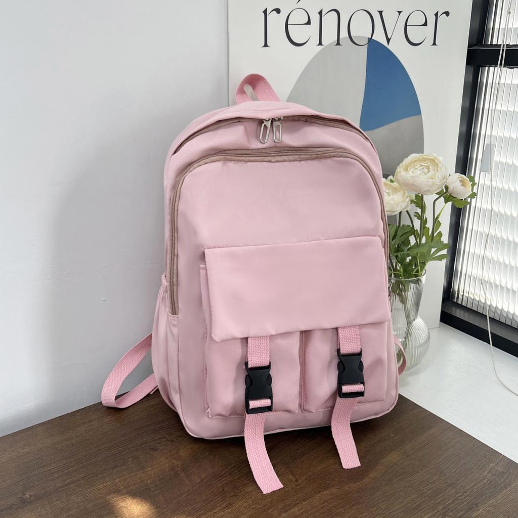 Student schoolbag fashionable and simple couple backpack 2025 new large-capacity lightweight backpack