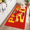 Flannel Kitchen Mat Pedri Soft Area Rug Non Slip Floor Carpet Home Decoration