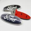 Logo Front Grille Logo 3-foot Fixed Hood Badge Badge Sticker For Ford Focus Mk2 Mk3 Fiesta Mk7 Ranger Mondeo Accessories