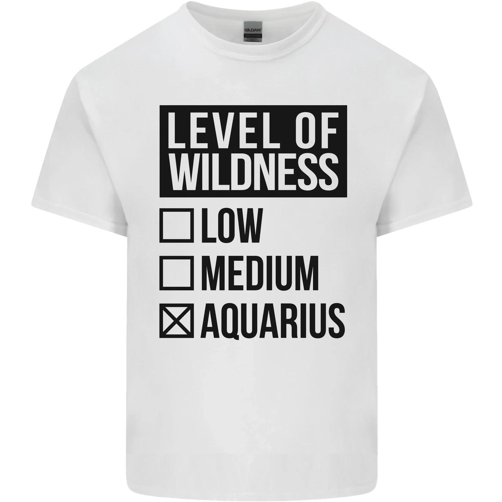 Levels of Wildness Aquarius Kids T-Shirt Childrens L