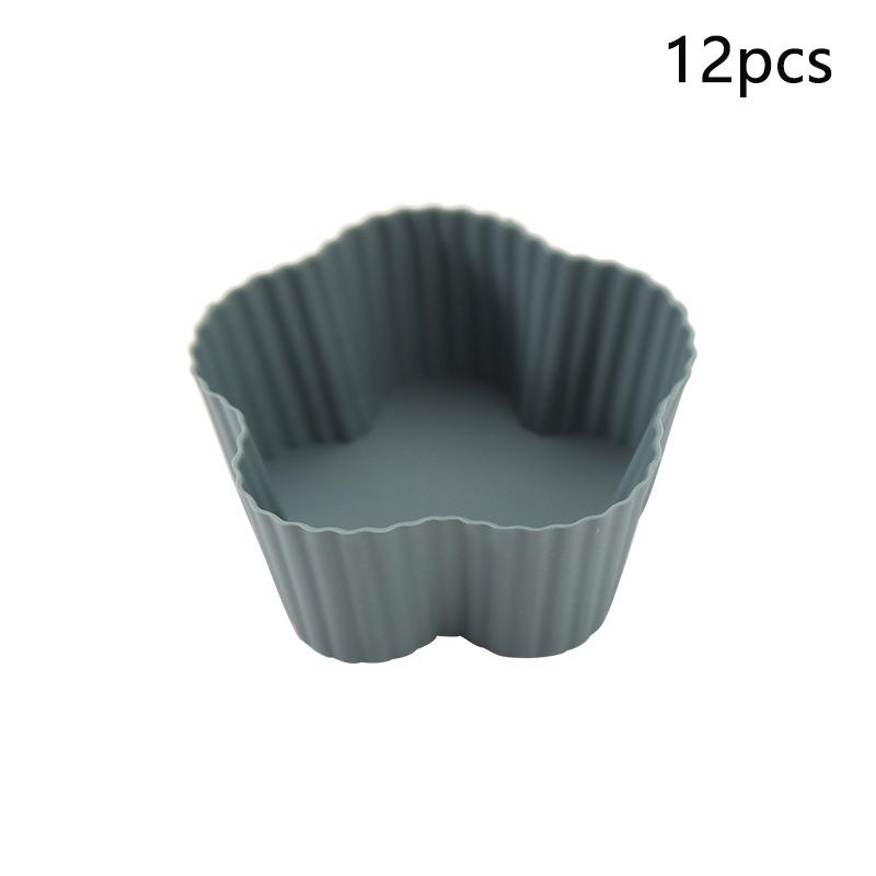 12 st Silikon Lunchlådedelare Bento Lunchlådedelare Lunchdelare Rättar Koppar Salladsdressing För Barn Lunchtillbehör