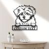 Custom Bolonka Zwetna Dog Metal Sign, Personalized Name Plate Wall Decor