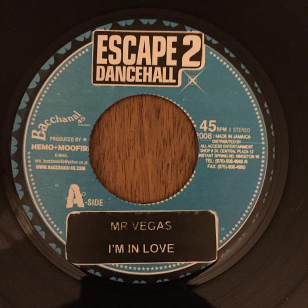 

7inch Record MR. VEGAS - I m In Love NONE Escape 2 Danceh 2008 Jamaica Reggae, Ska & Dub Used