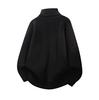 Men's 2025 High-End Wool Half-Zip Sweater - Stand-Up Collar, Solid Color, Autumn/Winter Knit Pullover