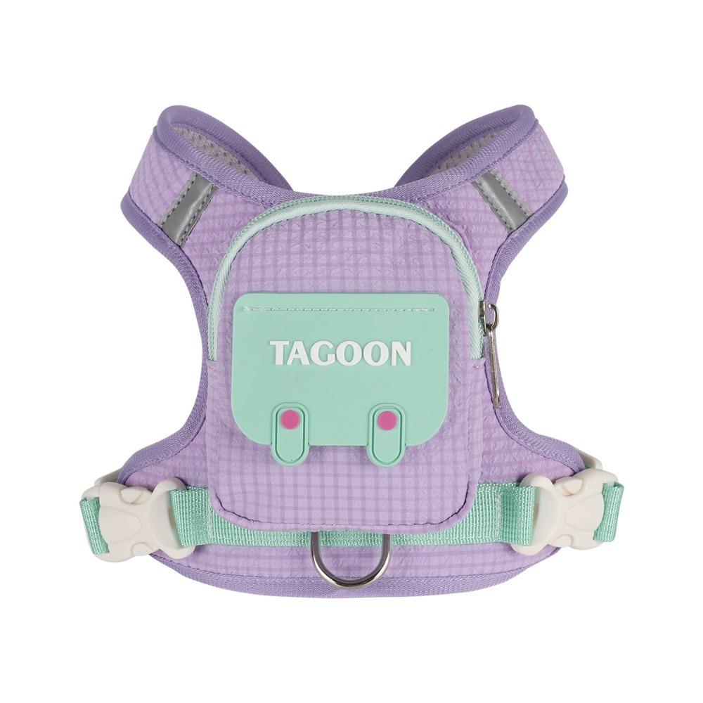 Adjustable Dog Backpack Harness Outdoor Self-Carrying Bag  for Small Medium Dogs