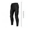 Pantaloni a Compressione Imbottiti Assorbiurto Allenamento Portiere
