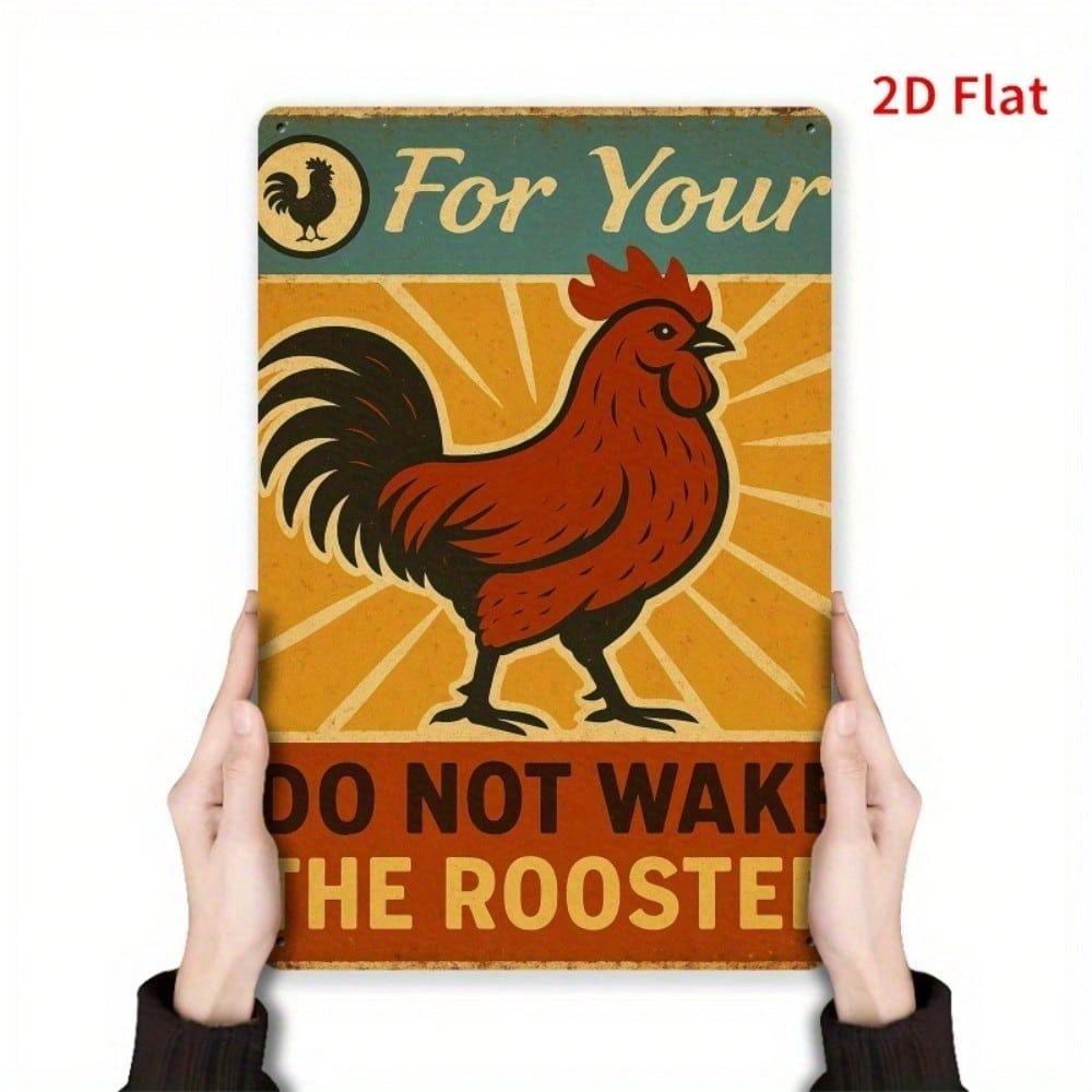 Vintage Metal Tin Sign Retro Wall Art Poster Plaque 20x30cm Home Decor