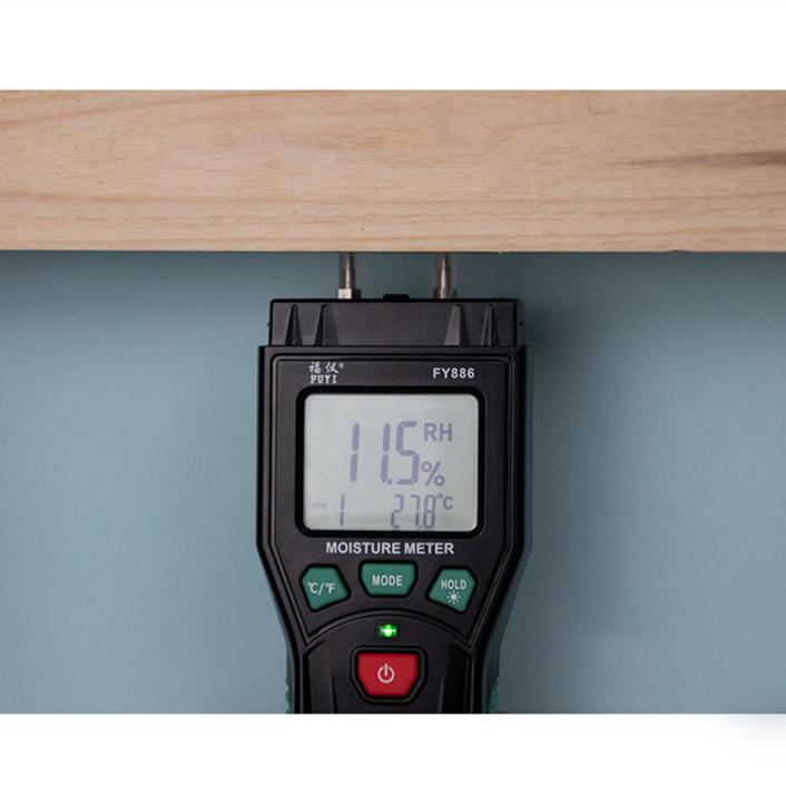 Digitaler Feuchtigkeitsdetektor Feuchtigkeitsmesser Holz Ziegel Estrich Tapete Tester