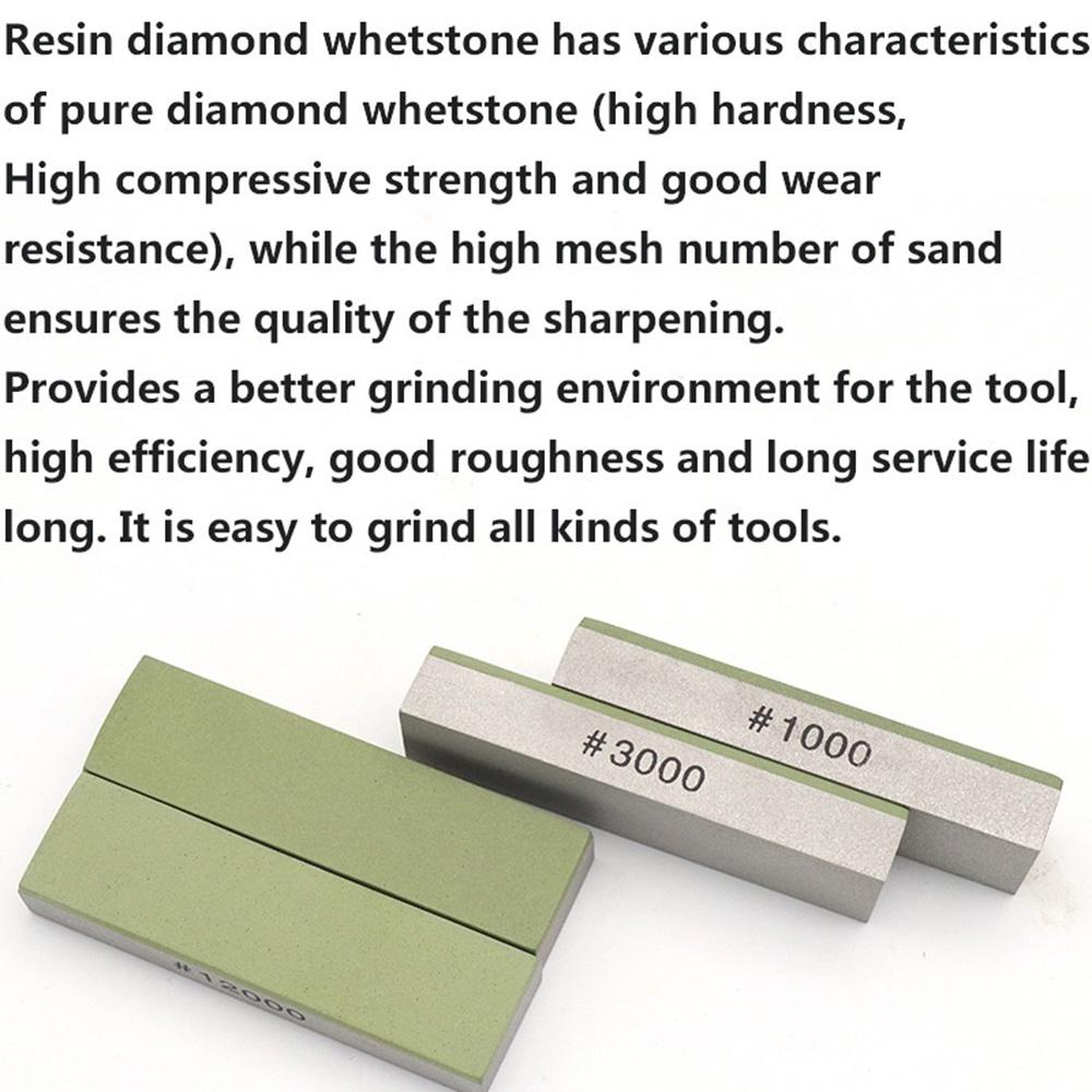 1pc 70mm Diamond Resin Knife Sharpener 1000 3000 6000 12000 Grit Whetstone Fixed Angle Kitchen Knife Abrasive Tool