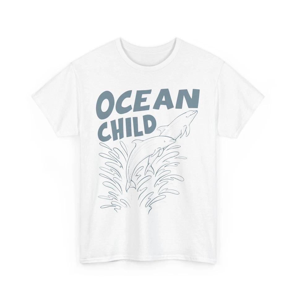 Beach Vibes T-Shirt | Summer Ocean Waves Tee | Ocean Child Shirt 2 4XL