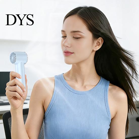 Lightweight Personal Fan Handheld Mini Fan, Portable Desk Quiet Cooling for Travel Office Home And Outdoor Accessories USB Rechargeable