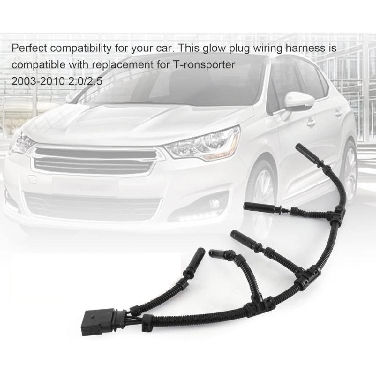 Replacement Glow Plug Connector Automotive Accessories Car Glow Plug Bridge Wiring Harness for 2.0 2.5 2003-2010