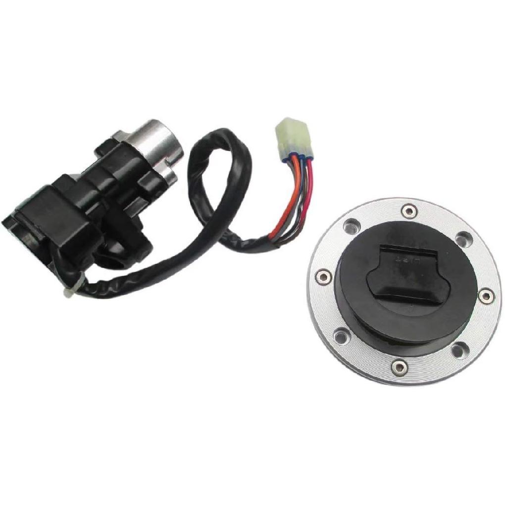 Stacyjka Korek Zbiornika Paliwa Blokada Pasuje do Suzuki GSXR600 750 1000 SV1000 SV650 GSX1250F NOWY