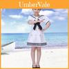 Costume da ballo uniforme blu navy per bambini in tessuto poliestere per performance teatrale