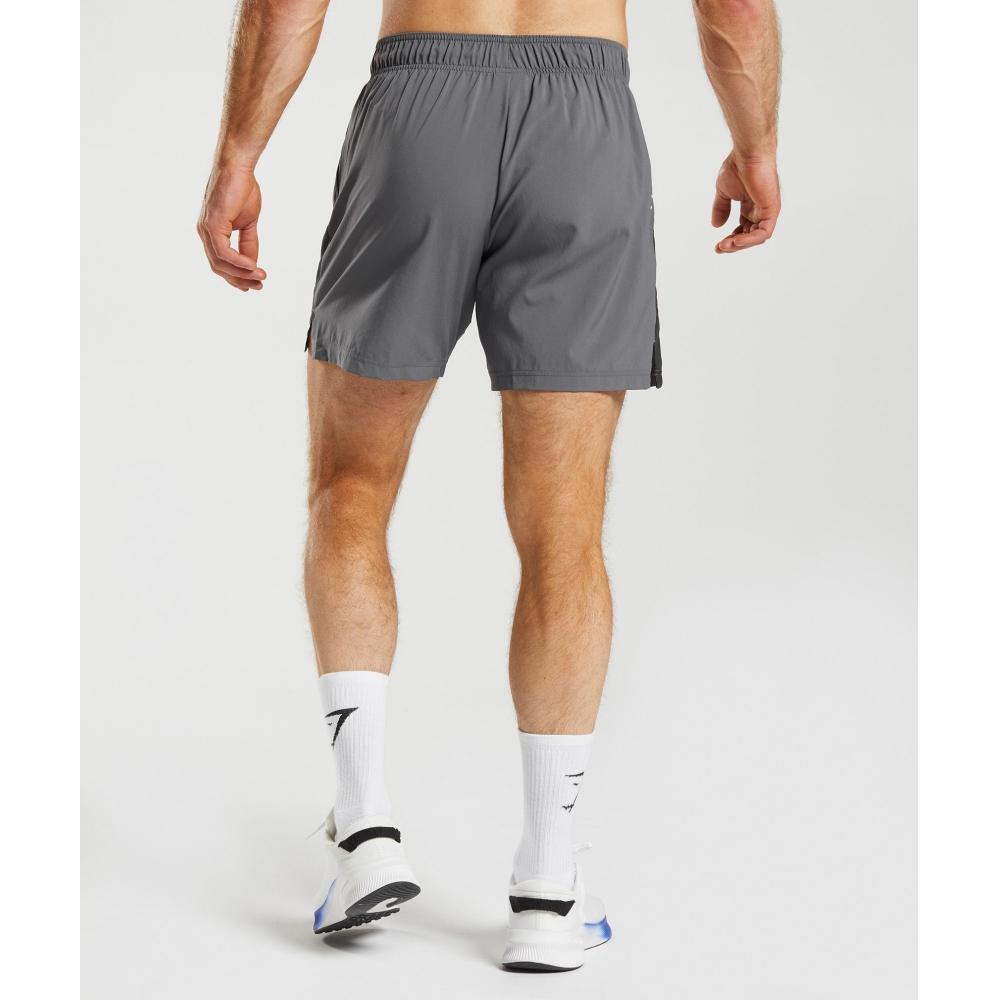 Gymshark Sport Shorts Silhouette Grey Black A3a1q Gbrb