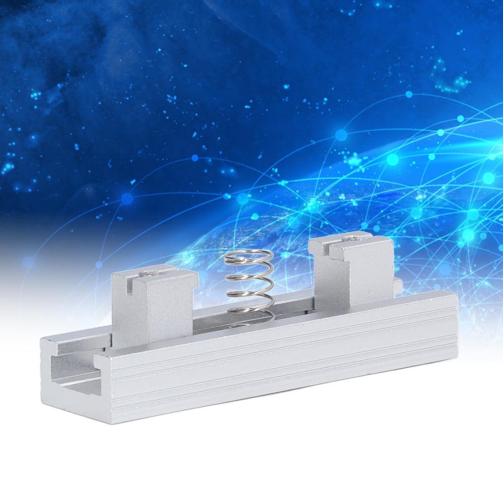 Silver BGA Reballing Station For Small Steel Mesh Universal Template Jig Directly Heated Stencil Holder Aluminum Alloy