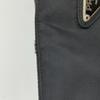 PRADA Tessuto Nylon Handbag Tote Bag Semi One Shoulder Arm Black Triangle Logo Plate Women's White Tag