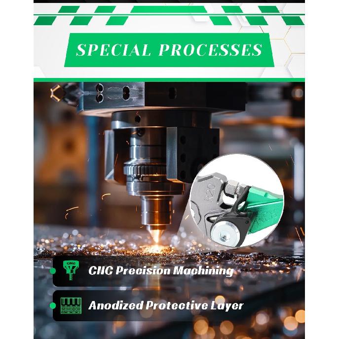 Motorrad Kupplungsbremshebel für KX250 2021-2026, KX450 2019-2026, KX250X/KX450X 2022-2026, KX250XC 2022 Dirt Bike, Grün