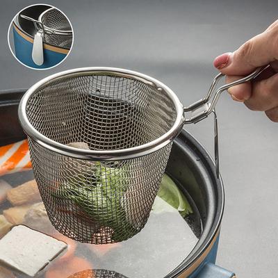 Cedník na nudle z nerezové oceli Košík na těstoviny Košík na nudle