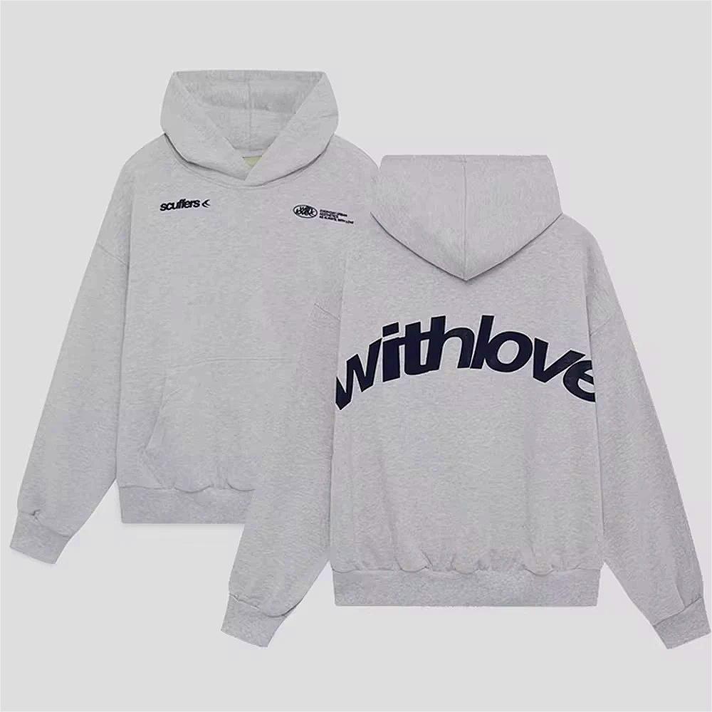 2025 Vintage Casual Letter-printed Fashionable Brand Hooded Sweatshirt Suitable  Made of Eco-friendly Fabric It Is Soft