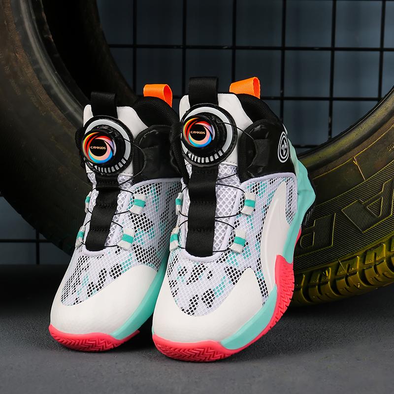 31-42 Kids Lagre Size Convenient and Fashionable Sports and Leisure Shoes High Top Basketball Shoes Sport Shoes