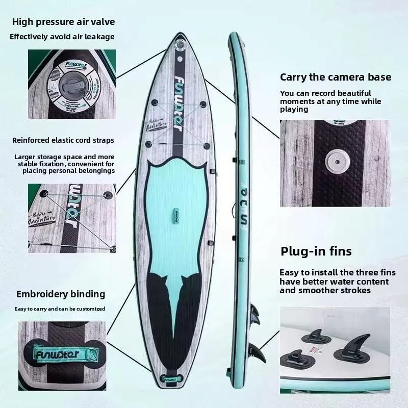 Racing Surfboard Stand Up Paddle Board Inflatable Water Pulp Board