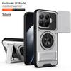 For Xiaomi 17T Pro Case Xiaomi 17T Cover Mi 15T Mi 17T Pro Magsafe Magnetic Fold Holder Military Armor Camera Protection Cover